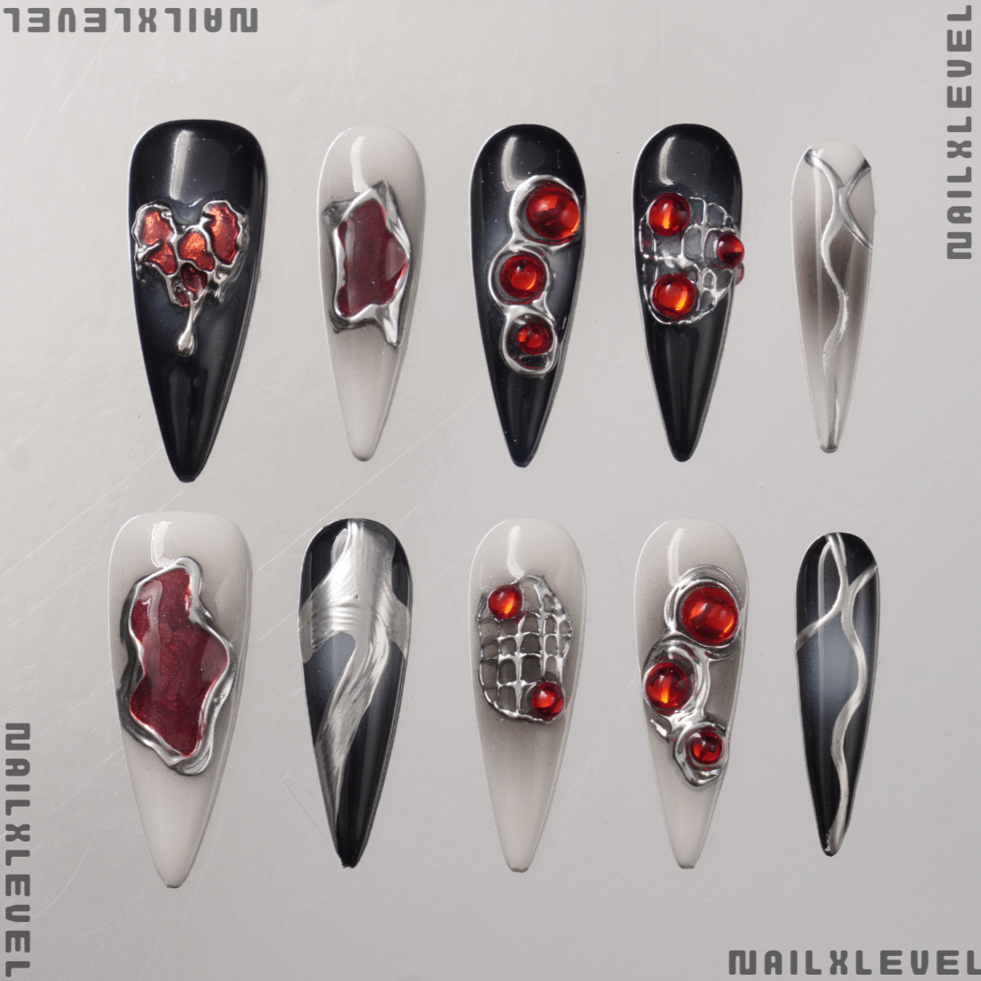 CRIMSON VEILS - Nailxlevel Limited